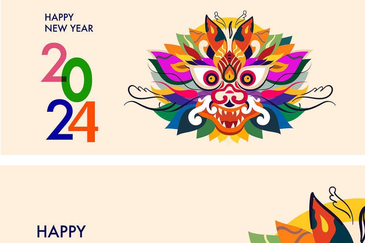 Chinese Dragon 2024, a Decorative Illustration by MoleskoStudio (Photo 2 of 4)