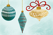 Retro Ornament Set, an Illustration by Work by Laura (Thumbnail 2 of 4)