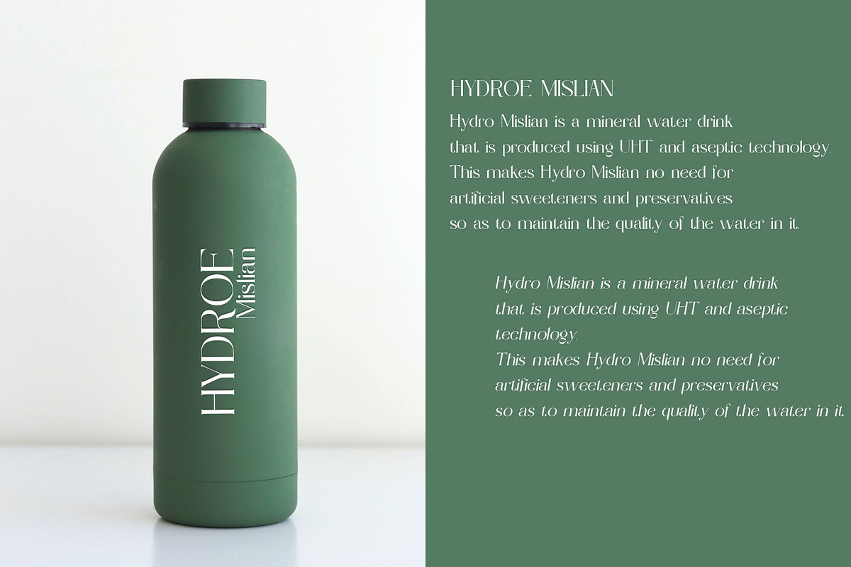 Mislian, a Serif Font by LuhopCreative (Photo 4 of 13)