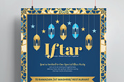 Ramadan Iftar Party flyer, a Flyer Template by MightyDesign (Thumbnail 2 of 8)