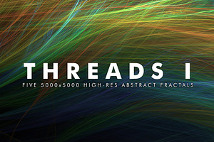 Threads I - Fractal Background Art