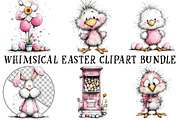Whimsical Easter Clipart Bundle, an Illustration by OK Design (Thumbnail 2 of 6)