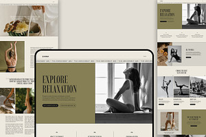 Evania | Showit Website Template, a Websites & App Template by Rare Muse