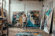 85 Artists in studio, an Arts & Entertainment Photo by Handmadefont (Thumbnail 7 of 88)