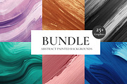 Abstract Painted Backgrounds Bundle, a Background Photo by M9 Design (Thumbnail 1 of 13)