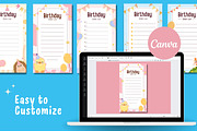 Cute Happy Birthday Wish List, a Templates & Theme by TemplateCastleStore (Thumbnail 8 of 9)