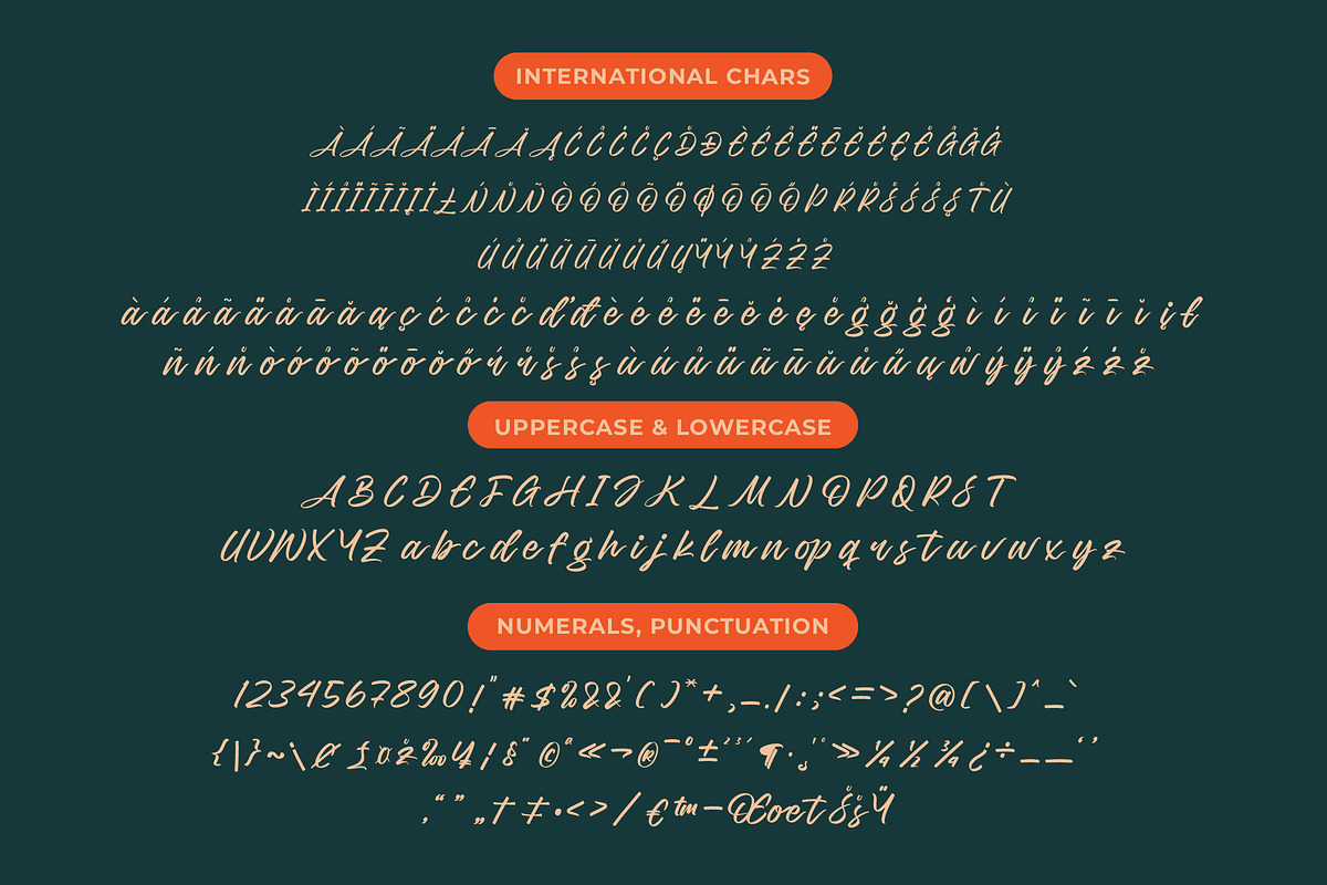 Jhapota Magrelo Bold Handwritten, a Script Font by Letterena Studios Script (Photo 18 of 20)