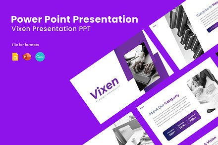 Vixen Presentation Template Design