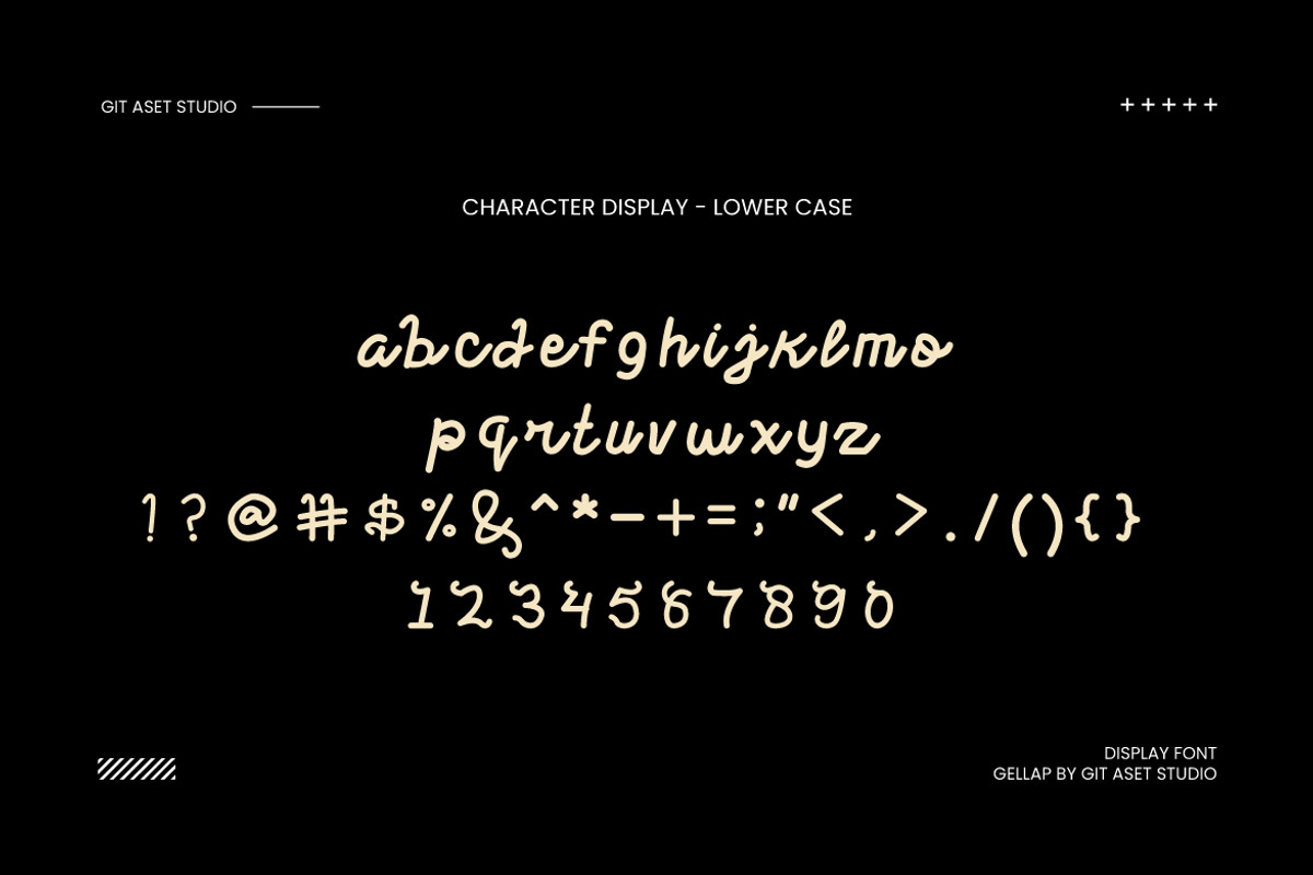 Gellap Scrip Font, a Script Font by gitasetstudio (Photo 4 of 6)