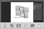 Social Media Set PSD, an Advertising Mockup by Bruno's Shop (Thumbnail 2 of 3)
