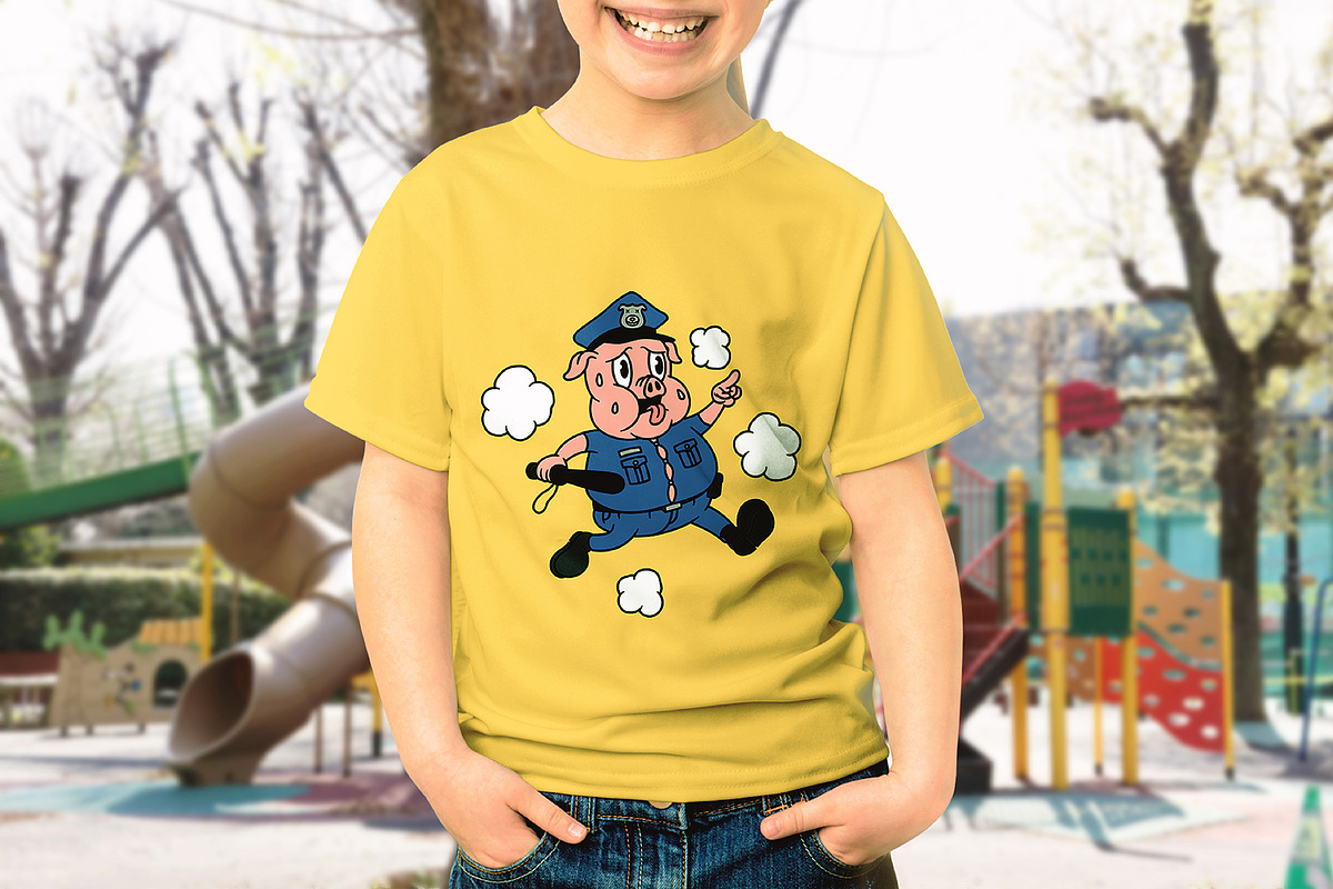 Porky Police Department, an Illustration by The Isian (Photo 8 of 12)