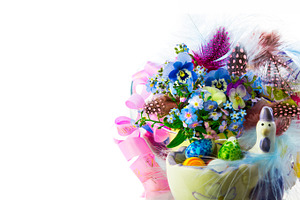 Easter still life stock photo containing spring and egg