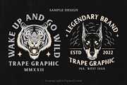 Animals head illustration collection, an Animal Illustration by Trape Graphic Studio (Thumbnail 5 of 6)