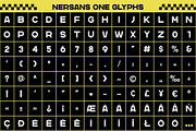 Nersans - Vintage Font [3 Styles], a Sans Serif Font by Garisman Std (Thumbnail 10 of 12)