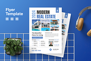 Minimal Modern Real Estate Flyer, a Flyer Template by Annora Studio (Thumbnail 1 of 5)