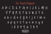 Ds Hand Regular, a Font by CozyFonts Foundry (Thumbnail 1 of 7)