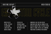 Bruteforce Display, a Sans Serif Font by Kreuk Studio (Thumbnail 4 of 6)
