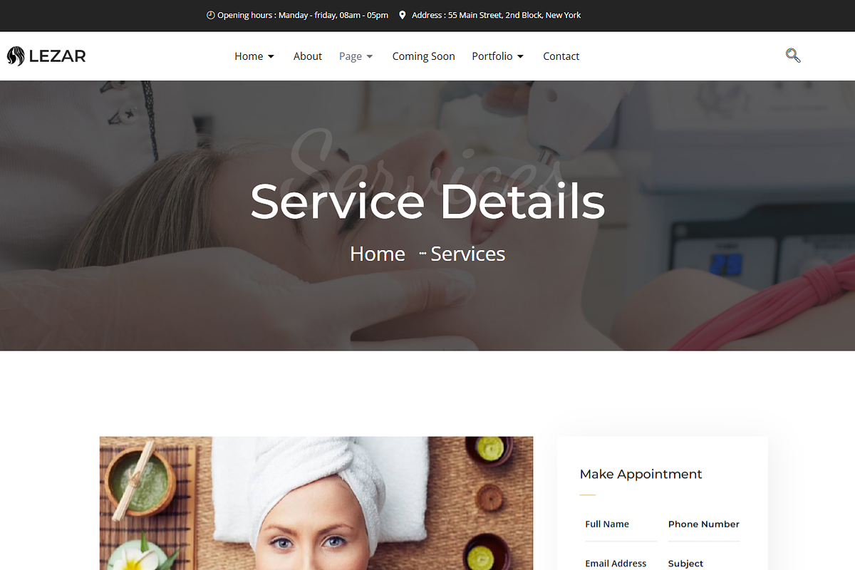 Beauty Salon Spa Elementor Kit, a Landing Page Template by MasterDesigns (Photo 4 of 9)