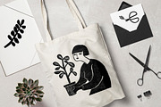 23 STYLISH GARDEN TOOLS, a Texture Illustration by Mii Lab (Thumbnail 7 of 10)