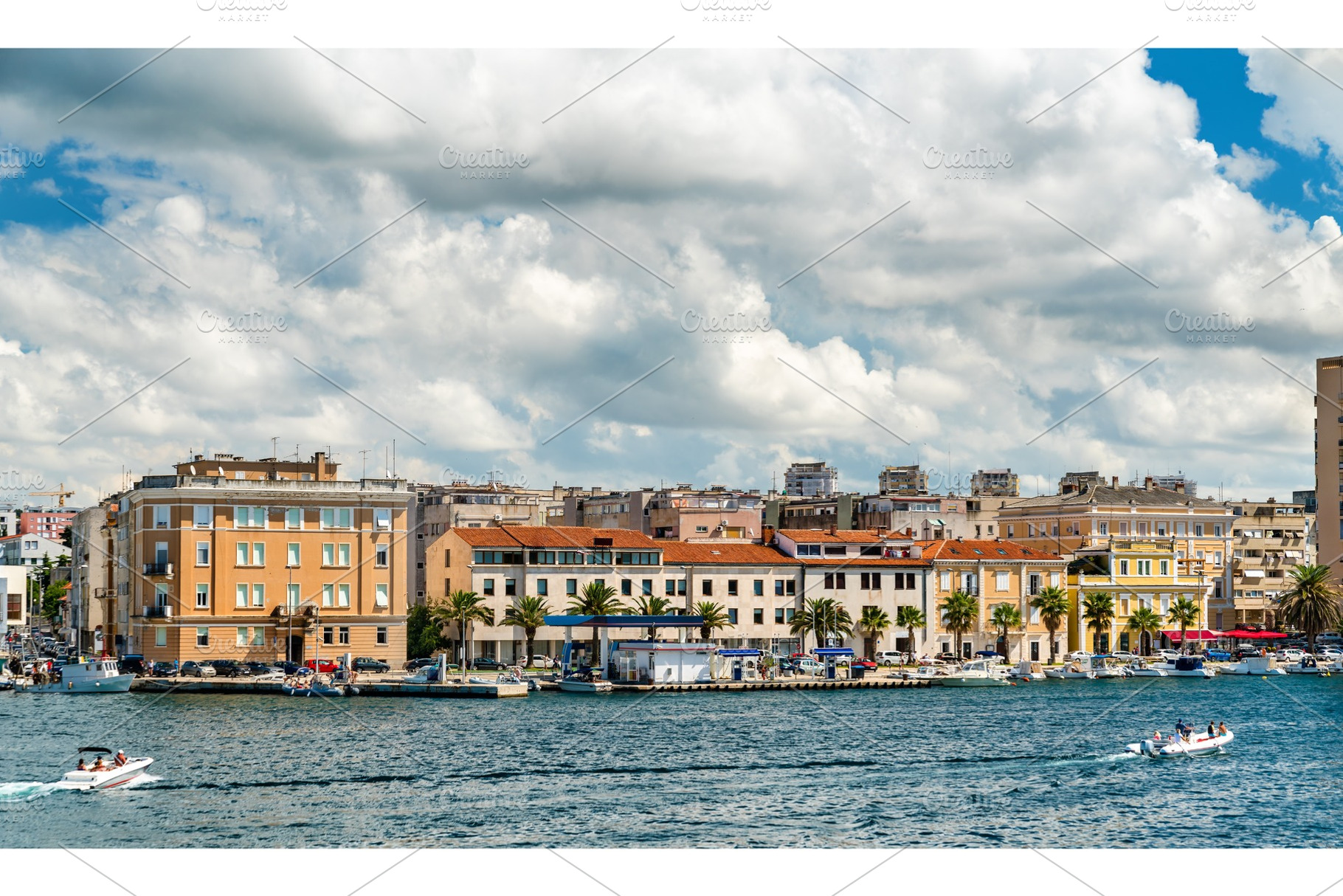 Cityscape of Zadar in Croatia, an Architecture Photo by Leonid Andronov