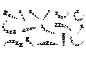 Zzz snore effect. Sleep sound, an Object Illustration by winwin.art