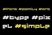 F Pixel Moc - Typeface Family, a Sans Serif Font by Fontsphere (Thumbnail 9 of 9)