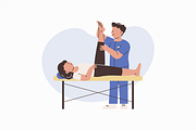 Chiropractic Treatments Illustration, an Object Graphic by Jump Studio (Thumbnail 6 of 12)
