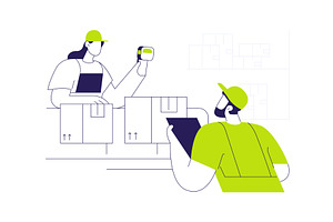 Goods-to-person technologies, a Finance Illustration by Visual Generation