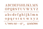 Norvele Modern Luxury Serif Font, a Serif Font by Rasio Studio (Thumbnail 2 of 11)