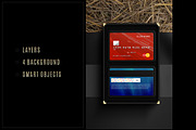 Credit Card Mock-Up, a Product Mockup by shaman (Thumbnail 1 of 2)
