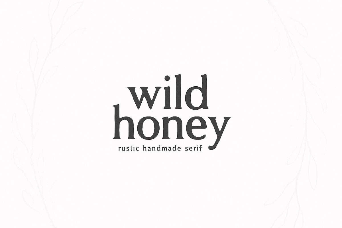 Wild Honey | Rustic Serif Font, a Serif Font by KA Designs (Photo 1 of 12)