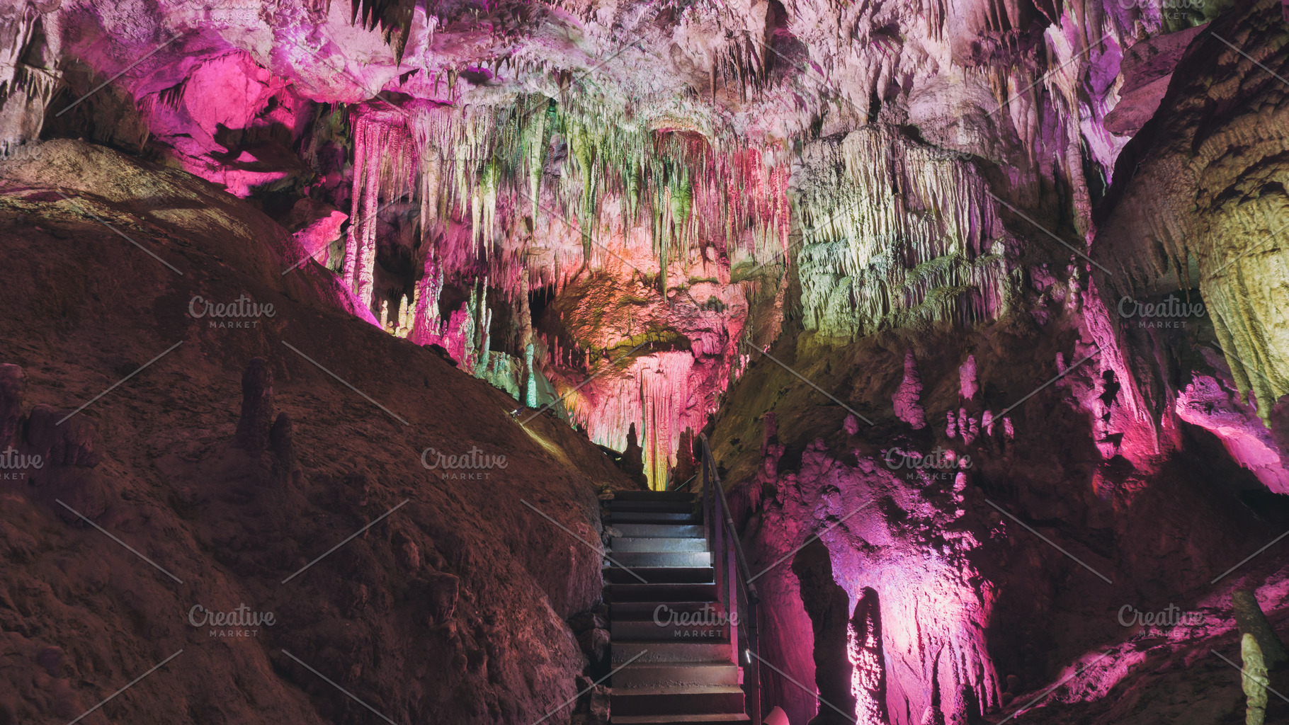 Caves and stalactites containing cave, stone, and nature, a Nature Photo by GeorgeKhelashvili