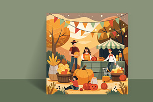 Halloween poster banner design, a Poster Template by hkmonir