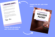 Lavender Client Welcome Packet Canva, a Branding & Logo Template by Iampaulrose (Thumbnail 4 of 4)