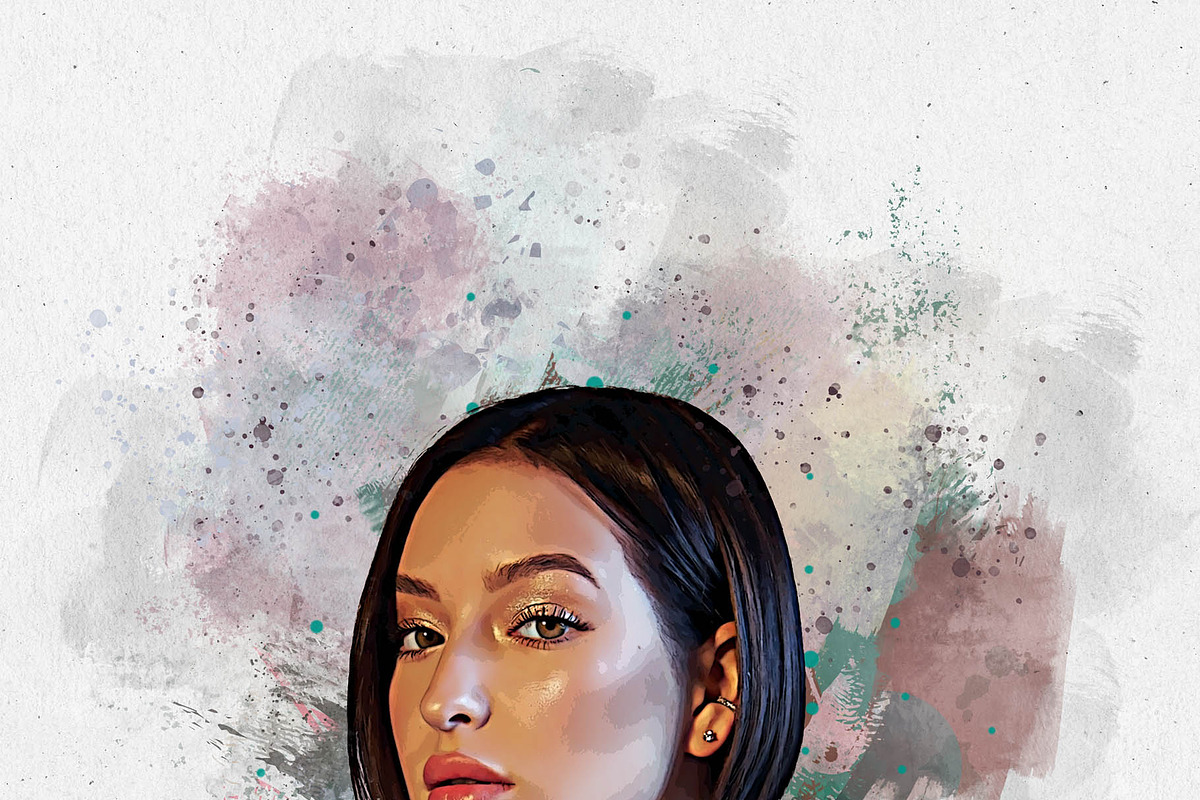 Hand Watercolor Painting Effect, an Action Add-On by Photoshop Action (Photo 9 of 13)