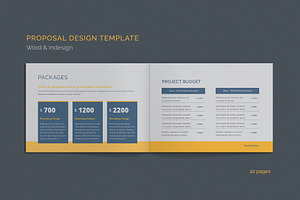 Proposal Brochure Template