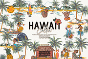 HAWAII Callin', a Pattern Graphic by MSNTY STUDIOX (Thumbnail 1 of 24)