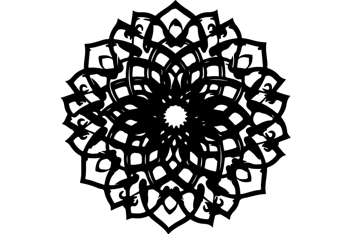 Floral Mandala Bundle, a Decorative Illustration by Designer_Momina (Photo 20 of 20)