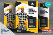 Builder Canva Flyer, a Flyer Template by PSDPixel (Thumbnail 1 of 5)
