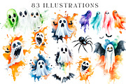 Halloween Illustrations clipart, an Object Graphic by Evgeniia (Thumbnail 8 of 15)