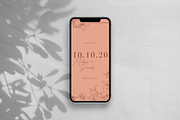 Save the Date Wedding Invitation, an Invitation Template by Starline Creative (Thumbnail 6 of 7)