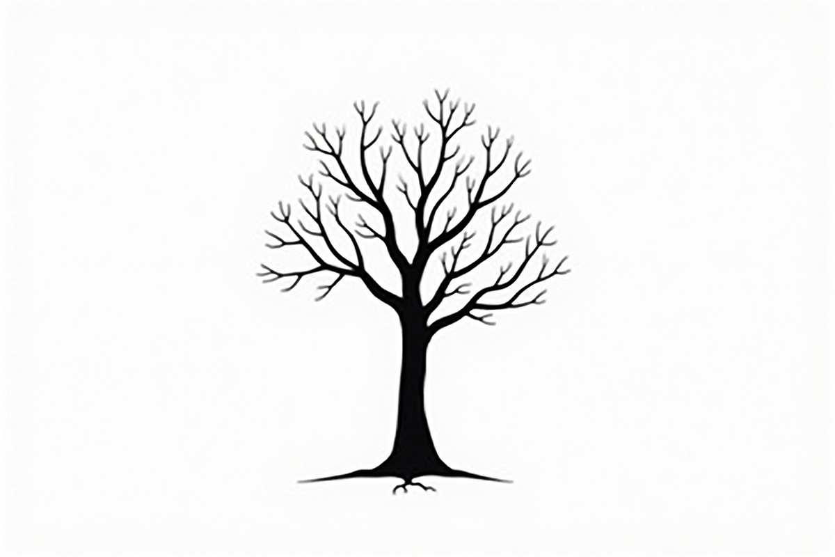 Black Tree Silhouette Bundle, an Illustration by BIPLOB EXPERT (Photo 4 of 21)