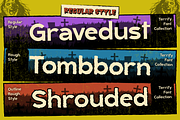 Terrify, a Sans Serif Font by Burntilldead (Thumbnail 5 of 12)