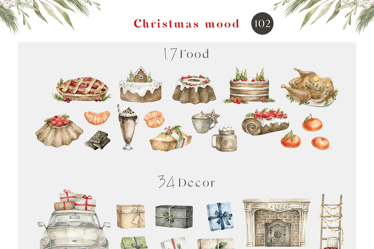 Christmas Mood. Winter animals, an Animal Illustration by Kreker Kate (Photo 11 of 12)