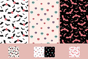 Pink Halloween clipart & patterns, a Seasonal Illustration by JulzaArt (Thumbnail 13 of 14)