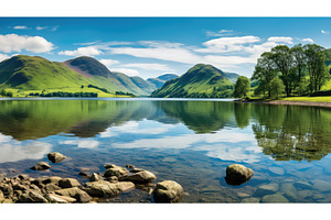 scenic cumbria lake district, a Nature Photo by pikepicture