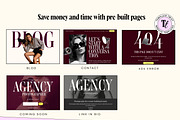 Squarespace Photography Website, a Squarespace Template by Template Twist Shop (Thumbnail 6 of 10)
