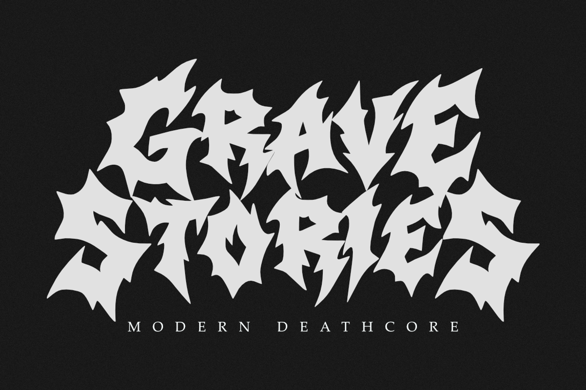 Sounder | Death Metal Font, a Symbol Font by Masyafi Studio (Photo 6 of 9)