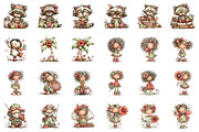 Whimsical Summer Clipart Bundle, an Illustration by CreationArt (Thumbnail 5 of 7)