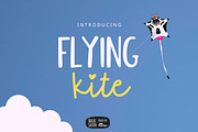 Flying Kite Font, a Script Font by YandiDesigns (Thumbnail 1 of 4)